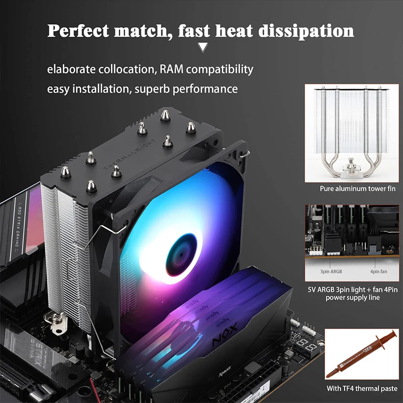 Thermalright Assassin X 120 ra - Cpu Fan avis et prix