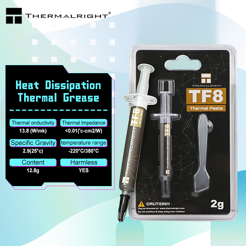 Thermalright TF8 2g/5.8g/12.8g - Thermal Paste avis et prix