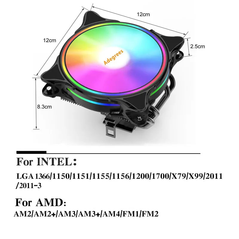 Refroidisseur d'air pour proce - Cpu Heatsink avis et prix